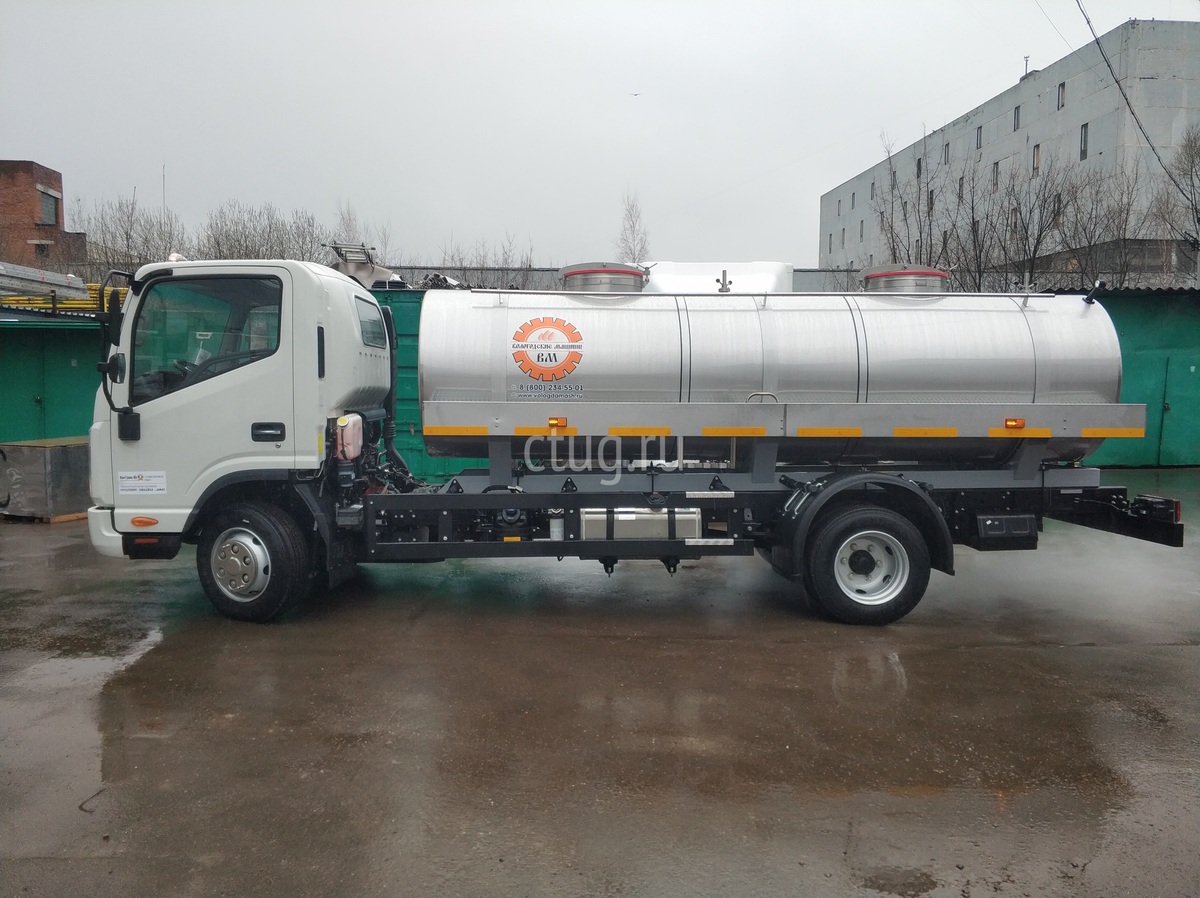 JAC N90 молоковоз