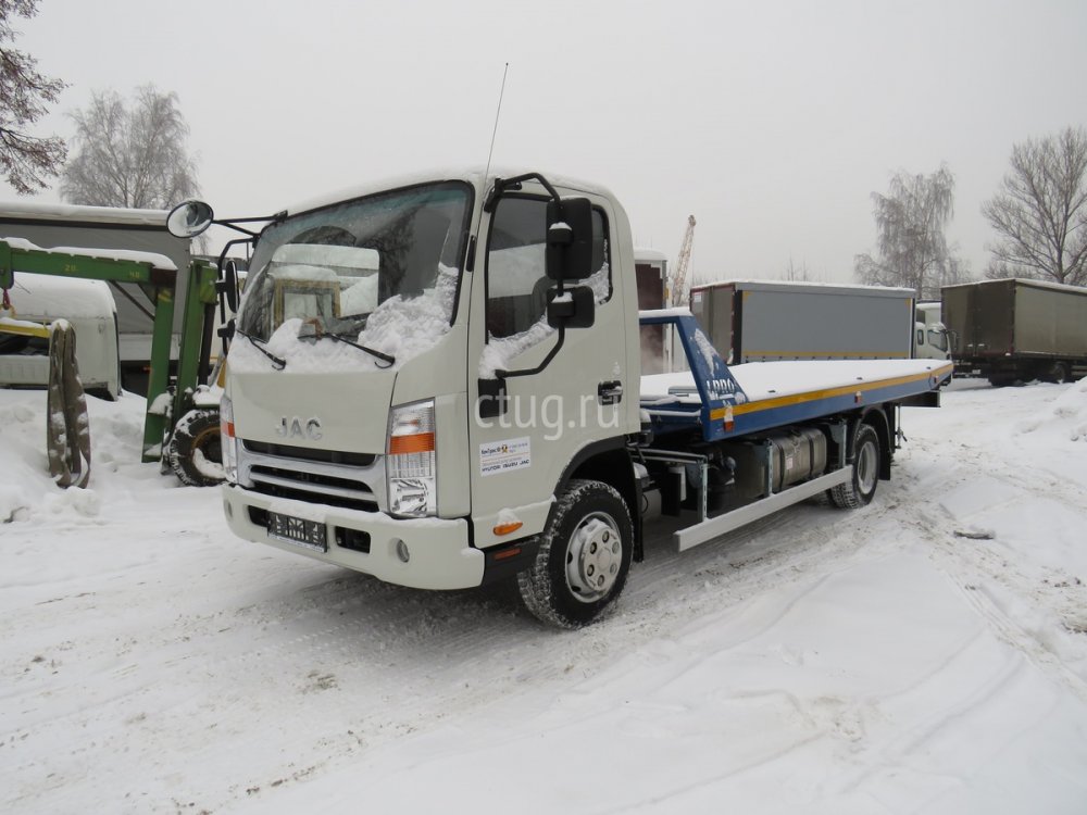 JAC N90 эвакуатор сдвижной