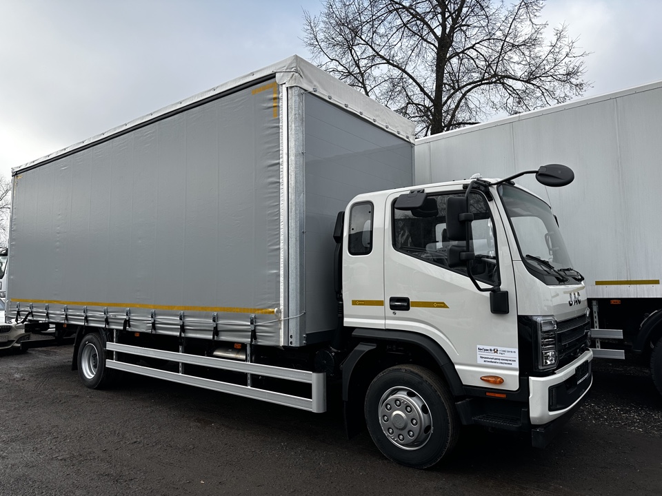 JAC N120 бортовой с тентом